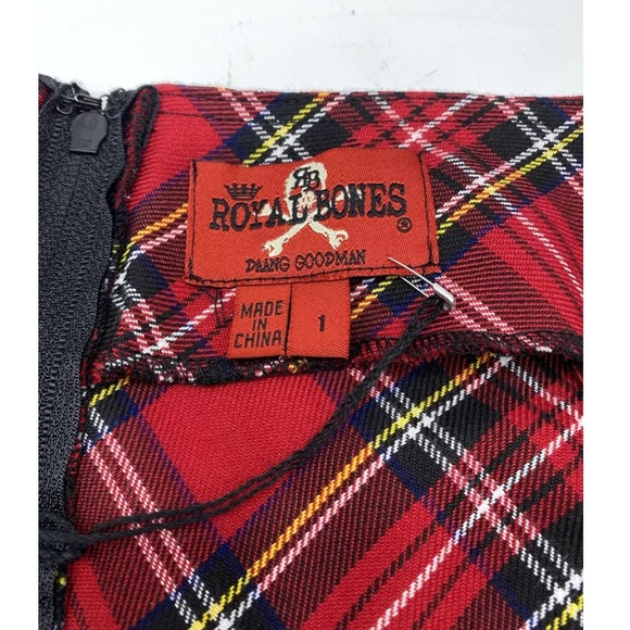 tripp nyc royal bones pleated skirt - Picture 2 of 3